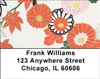 Kimono Patterns Address Labels