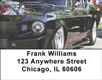 Muscle Cars Address Labels