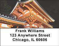 Japanese Culture Address Labels
