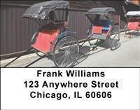 Japanese Culture Address Labels