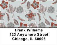 Vintage Flowers Address Labels