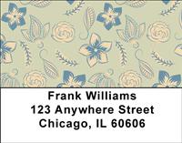 Vintage Flowers Address Labels
