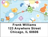 Crazy About Ladybugs Address Labels