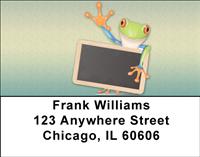 Whimsical Frogs Address Labels
