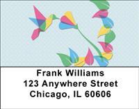 Origami Hummingbirds Address Labels