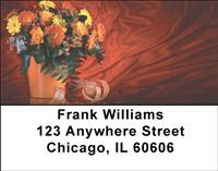 Colorful Bouquets Address Labels